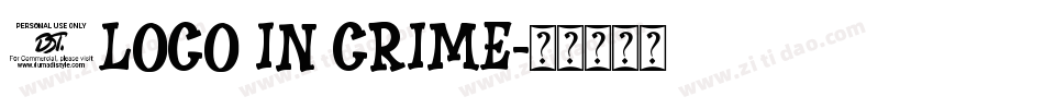 2loco in crime字体转换